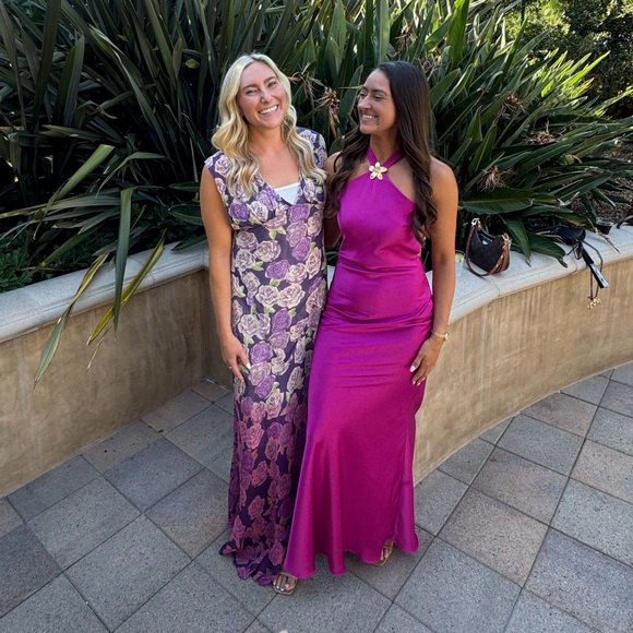 Chara Maxi Dress in Magenta - Picture 4 of 4